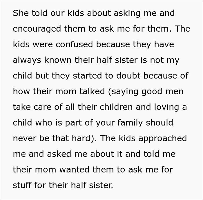Woman Sends Her Kids To Ask Ex-Husband For More Money, Is Furious He Was Honest With Them Woman Sends Her Kids To Ask Ex-Husband For More Money, Is Furious He Was Honest With Them