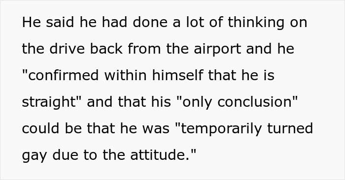 Guy Cheats On His GF With A Man, Saying It’s Due To Altitude, Is Flabbergasted When She Dumps Him Guy Cheats On His GF With A Man, Saying It’s Due To Altitude, Is Flabbergasted When She Dumps Him