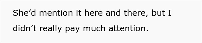Text about wedding gift entitlement concerns in a relationship. Text about wedding gift entitlement concerns in a relationship.