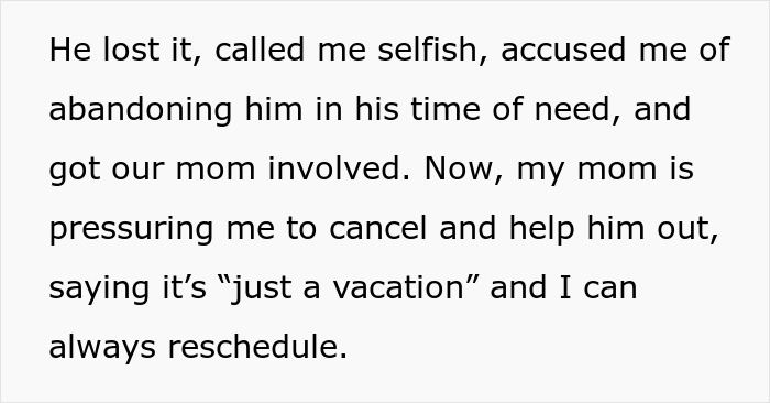 Man Demands Sister Cancel Her Trip To Pay $10k For His Surgery, Internet Gets Suspicious Man Demands Sister Cancel Her Trip To Pay $10k For His Surgery, Internet Gets Suspicious