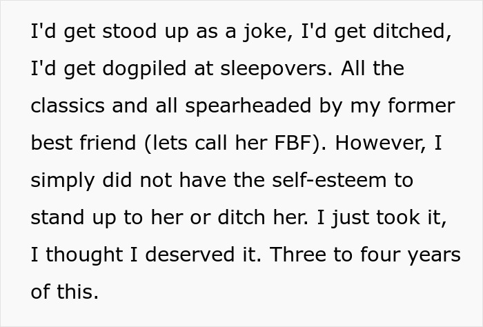 Teen Bullied For Years By Former Bestie, Amazed When Tables Turn In High School Teen Bullied For Years By Former Bestie, Amazed When Tables Turn In High School