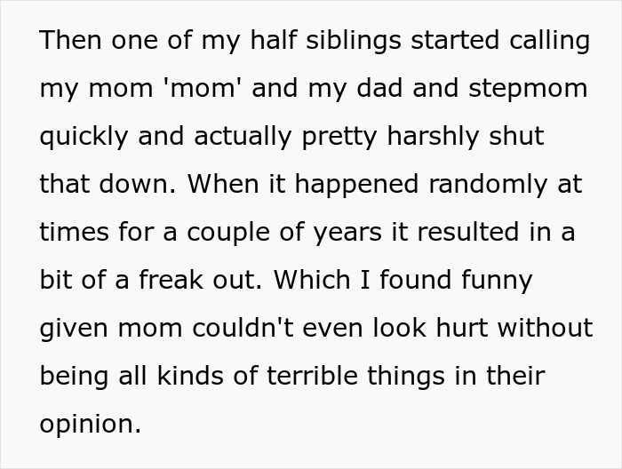 Dad, Stepmom Mock Teen’s Bio Mom, Kid Overhears Them, Quits Calling Stepmom “Mom” For Good Dad, Stepmom Mock Teen’s Bio Mom, Kid Overhears Them, Quits Calling Stepmom “Mom” For Good