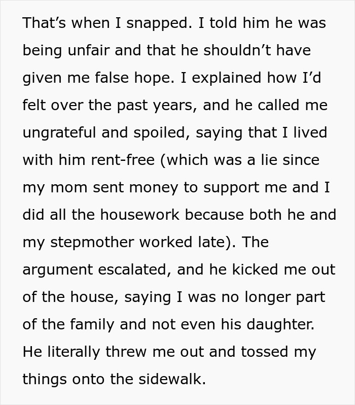 “I Blocked Him”: Divorced Father Throws 18YO Daughter Out, Attempts To Reconcile A Decade Later “I Blocked Him”: Divorced Father Throws 18YO Daughter Out, Attempts To Reconcile A Decade Later