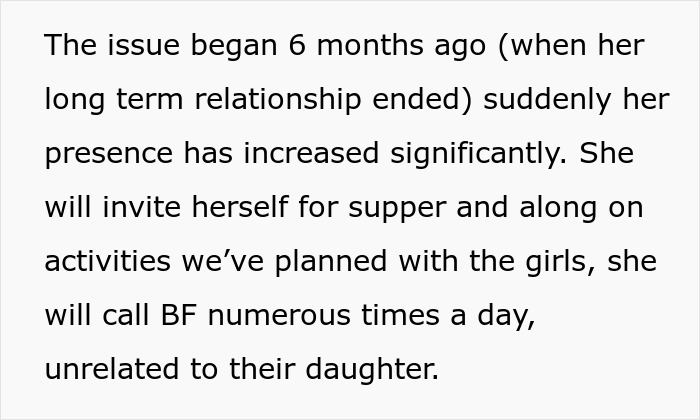 Ex-Wife Keeps Inviting Herself On Couple's Trips, Guy's GF Gets Mad And Forces Him To Make A Choice Ex-Wife Keeps Inviting Herself On Couple's Trips, Guy's GF Gets Mad And Forces Him To Make A Choice