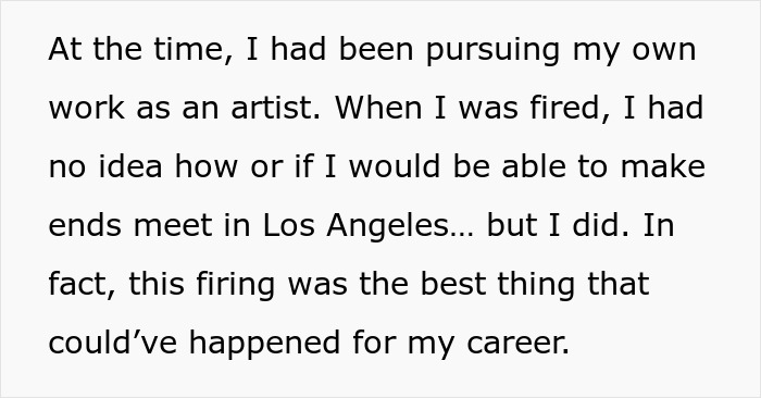 Woman Gets Fired For Something She Didn’t Do, Gets Her Satisfying Revenge Years Later Woman Gets Fired For Something She Didn’t Do, Gets Her Satisfying Revenge Years Later