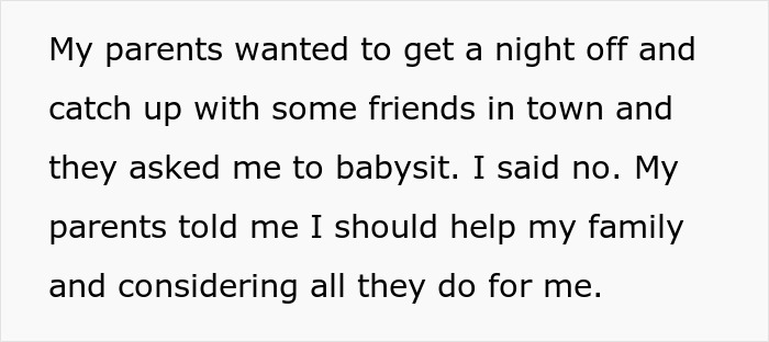 Teen Sick Of Parents Who Always Prioritize His Disabled Brother, Refuses To Be His Free Babysitter Teen Sick Of Parents Who Always Prioritize His Disabled Brother, Refuses To Be His Free Babysitter