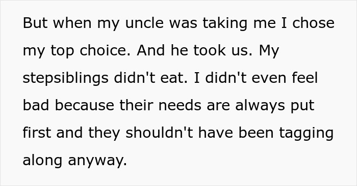 Teen Never Eats At Favorite Restaurant Because Of Stepsiblings, Goes There For B-day, Dad Is Livid Teen Never Eats At Favorite Restaurant Because Of Stepsiblings, Goes There For B-day, Dad Is Livid