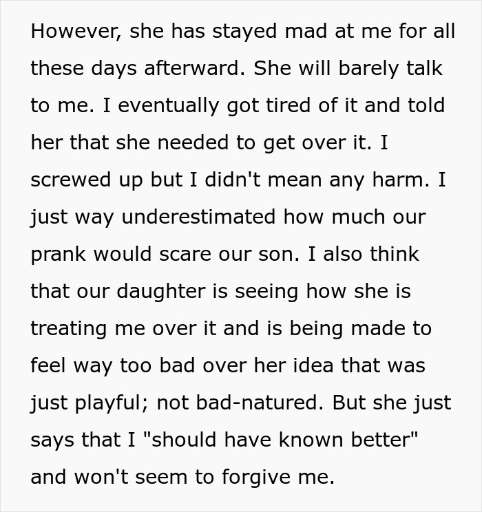 People Tear This Dad Apart Online After He Seeks Support Because Wife Won’t Forgive His Prank People Tear This Dad Apart Online After He Seeks Support Because Wife Won’t Forgive His Prank
