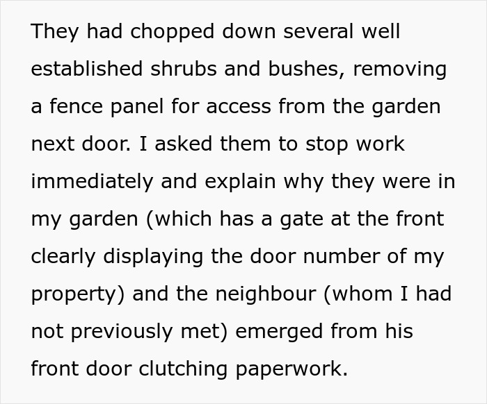 “I’ve Just Purchased A Maisonette, Neighbor Believes My Entire Garden Belongs To Him” “I’ve Just Purchased A Maisonette, Neighbor Believes My Entire Garden Belongs To Him”