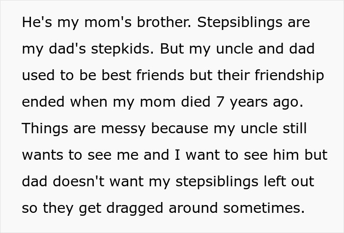 Teen Never Eats At Favorite Restaurant Because Of Stepsiblings, Goes There For B-day, Dad Is Livid Teen Never Eats At Favorite Restaurant Because Of Stepsiblings, Goes There For B-day, Dad Is Livid