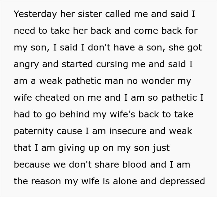 Man Suspects Son Isn't His, Takes Paternity Test And Leaves Family After It Shows He Was Right Man Suspects Son Isn't His, Takes Paternity Test And Leaves Family After It Shows He Was Right