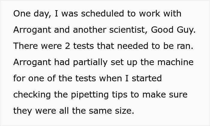 Arrogant Scientist Dismisses Lab Technician’s Warnings, Makes A Fool Of Himself Arrogant Scientist Dismisses Lab Technician’s Warnings, Makes A Fool Of Himself