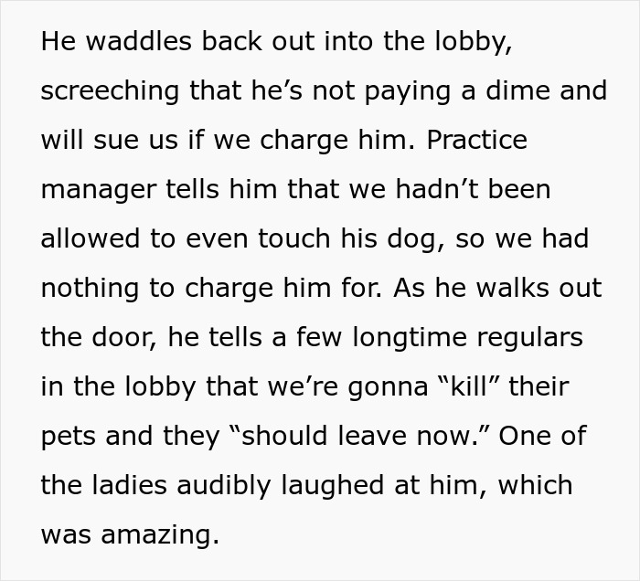 Vets Tell Pet Owner There Is No Gay Test, He Loses It And Throws A Tantrum Vets Tell Pet Owner There Is No Gay Test, He Loses It And Throws A Tantrum