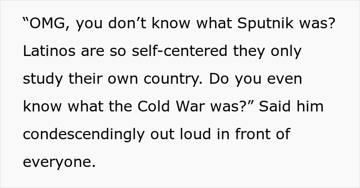 Guy Takes A Swipe At Woman’s Race, Her Revenge Is Perfectly Timed To Humiliate Him A Year Later Guy Takes A Swipe At Woman’s Race, Her Revenge Is Perfectly Timed To Humiliate Him A Year Later