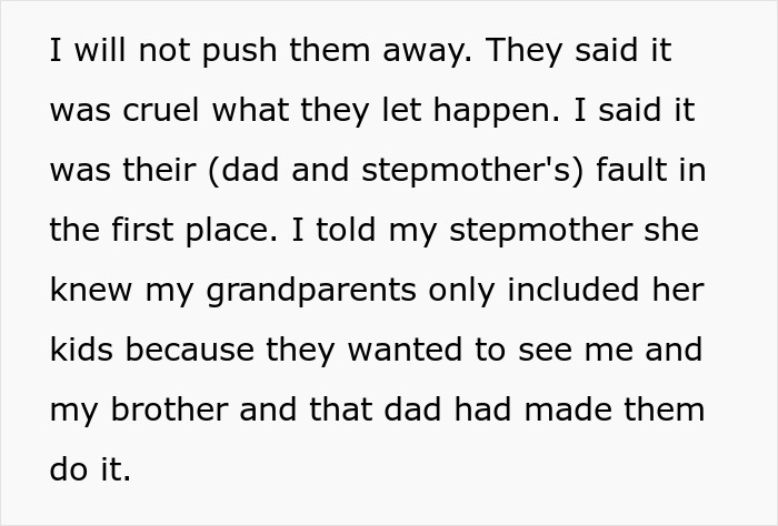 “AITA For Blaming Dad And Stepmom For Stepsiblings Thinking They Would Get Grandkid Inheritance?” “AITA For Blaming Dad And Stepmom For Stepsiblings Thinking They Would Get Grandkid Inheritance?”