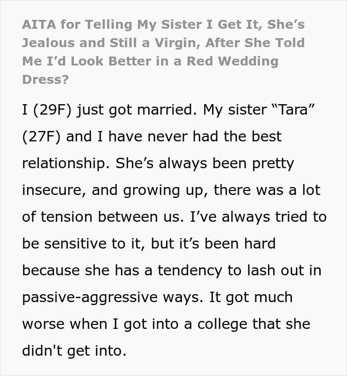 Envious Woman Tries To Hurt Sister At Her Own Wedding, Faces Harsh Backlash In Return Envious Woman Tries To Hurt Sister At Her Own Wedding, Faces Harsh Backlash In Return