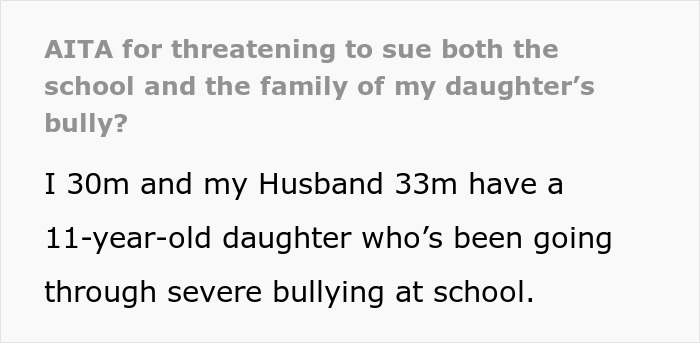 “It’s All For Show”: People Support Dad Taking Legal Action After Bullying Goes Too Far “It’s All For Show”: People Support Dad Taking Legal Action After Bullying Goes Too Far
