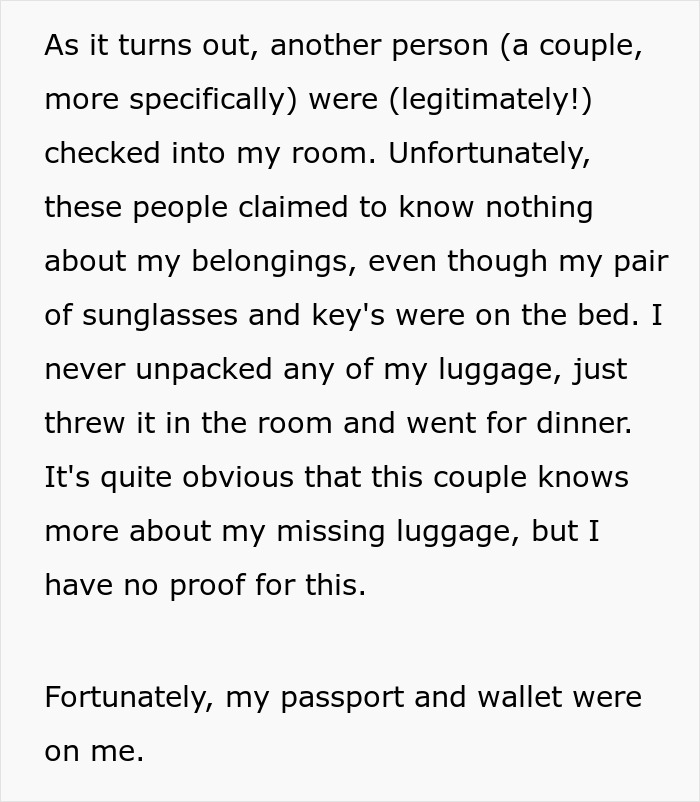 Tourist Supposedly Uncovers Hotel’s Shady Crime Scheme After Tracking His Lost Luggage Tourist Supposedly Uncovers Hotel’s Shady Crime Scheme After Tracking His Lost Luggage