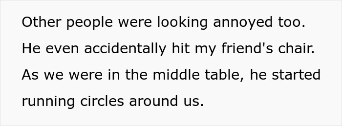 Kid Keeps Running And Screaming In A Restaurant, 21YO Tells Him To Stop, Mom Is Livid Kid Keeps Running And Screaming In A Restaurant, 21YO Tells Him To Stop, Mom Is Livid