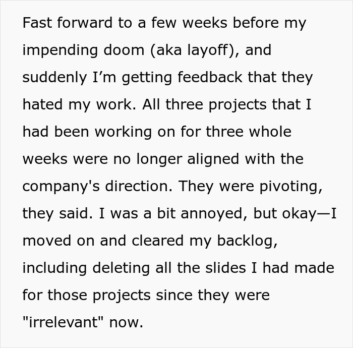 “Their Panic Set In”: Company Fires Employee, Regrets It When They Delete All Their Work “Their Panic Set In”: Company Fires Employee, Regrets It When They Delete All Their Work