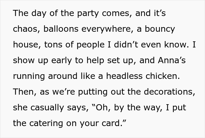 Mom Ruins Friendship With BFF After Expecting Her To Pay Hundreds For Catering At Son’s B-Day Mom Ruins Friendship With BFF After Expecting Her To Pay Hundreds For Catering At Son’s B-Day