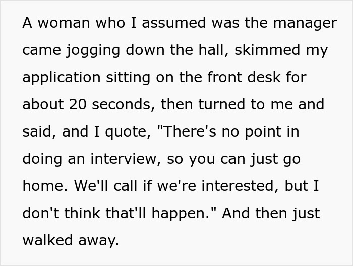 “I Was Shocked”: Person Arrives For A Job Interview At Hotel, Doesn’t Even Get Past The Lobby “I Was Shocked”: Person Arrives For A Job Interview At Hotel, Doesn’t Even Get Past The Lobby