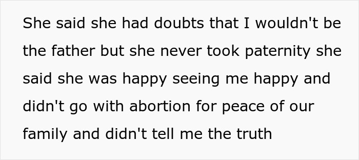 Man Suspects Son Isn't His, Takes Paternity Test And Leaves Family After It Shows He Was Right Man Suspects Son Isn't His, Takes Paternity Test And Leaves Family After It Shows He Was Right