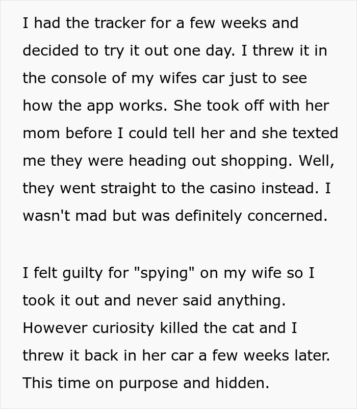 Woman Threatens Divorce After Husband Put Tracker In Her Car, Uncovering Her Lies Woman Threatens Divorce After Husband Put Tracker In Her Car, Uncovering Her Lies