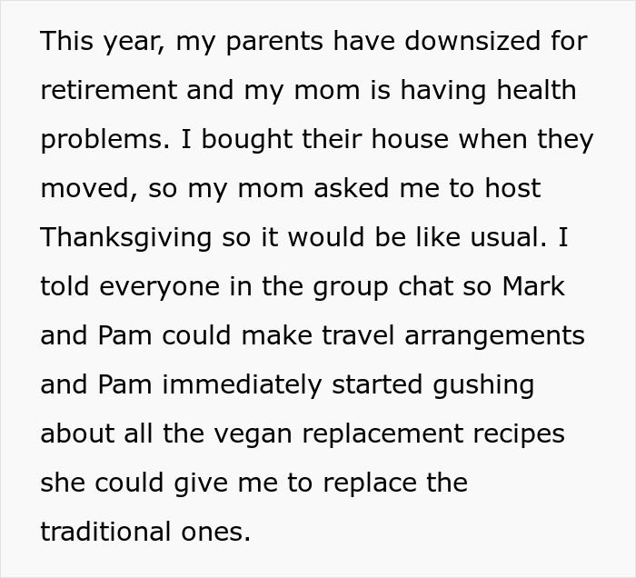 Militantly Vegan Man Tries To Ruin Possibly The Last Thanksgiving With The Whole Family Militantly Vegan Man Tries To Ruin Possibly The Last Thanksgiving With The Whole Family
