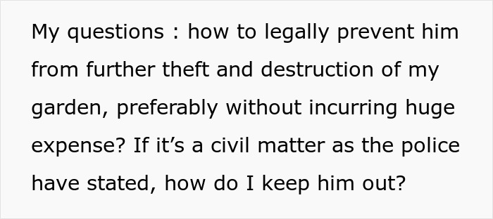 “I’ve Just Purchased A Maisonette, Neighbor Believes My Entire Garden Belongs To Him” “I’ve Just Purchased A Maisonette, Neighbor Believes My Entire Garden Belongs To Him”