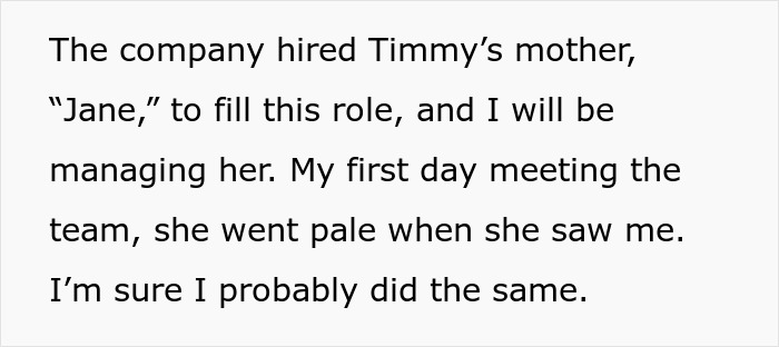 School Bully’s Mom Finds Out Her New Boss Is His Victim’s Parent, Goes Weaving Intrigues On The Spot School Bully’s Mom Finds Out Her New Boss Is His Victim’s Parent, Goes Weaving Intrigues On The Spot