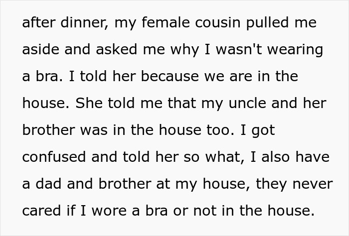 Teen Comes For A Sleepover, Spends The Whole Night In Her Room After A Fight Over Wearing A Bra Teen Comes For A Sleepover, Spends The Whole Night In Her Room After A Fight Over Wearing A Bra