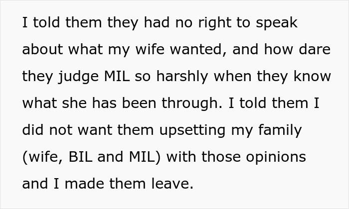 Man’s Parents Blast His MIL For Lack Of Support Despite Her Difficult Past, He Shows Them The Door Man’s Parents Blast His MIL For Lack Of Support Despite Her Difficult Past, He Shows Them The Door
