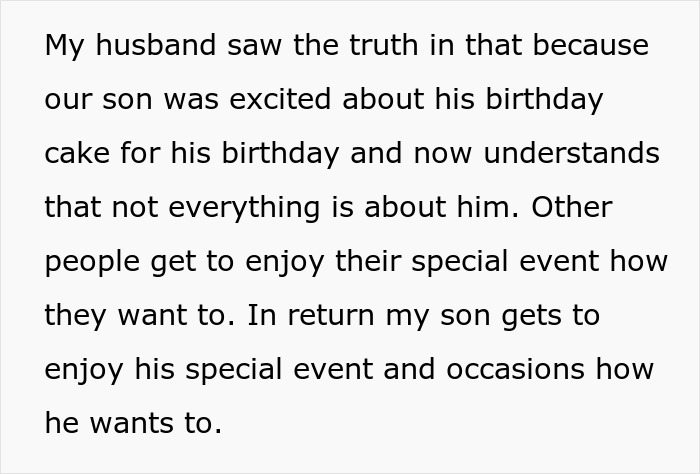 MIL Insists 5YO Change His B-Day Cake As She Doesn’t Like Chocolate, Is Stunned When He Refuses MIL Insists 5YO Change His B-Day Cake As She Doesn’t Like Chocolate, Is Stunned When He Refuses