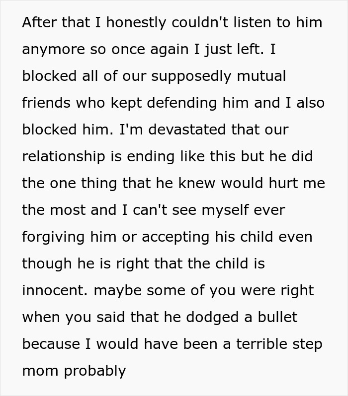 Man Confesses To Having Affair Baby, Asks GF To Help Raise It, She Leaves And Doesn’t Look Back Man Confesses To Having Affair Baby, Asks GF To Help Raise It, She Leaves And Doesn’t Look Back