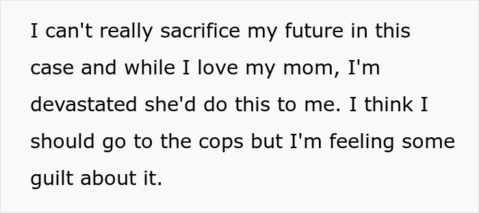 Student Gets Mom Arrested For Committing Credit Card Fraud Against Them, Netizens Appalled Student Gets Mom Arrested For Committing Credit Card Fraud Against Them, Netizens Appalled