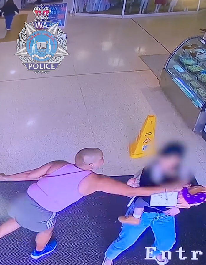 "This Needs To Stop!": Bald Woman Randomly Punches Toddler In Face Before Fleeing The Scene "This Needs To Stop!": Bald Woman Randomly Punches Toddler In Face Before Fleeing The Scene