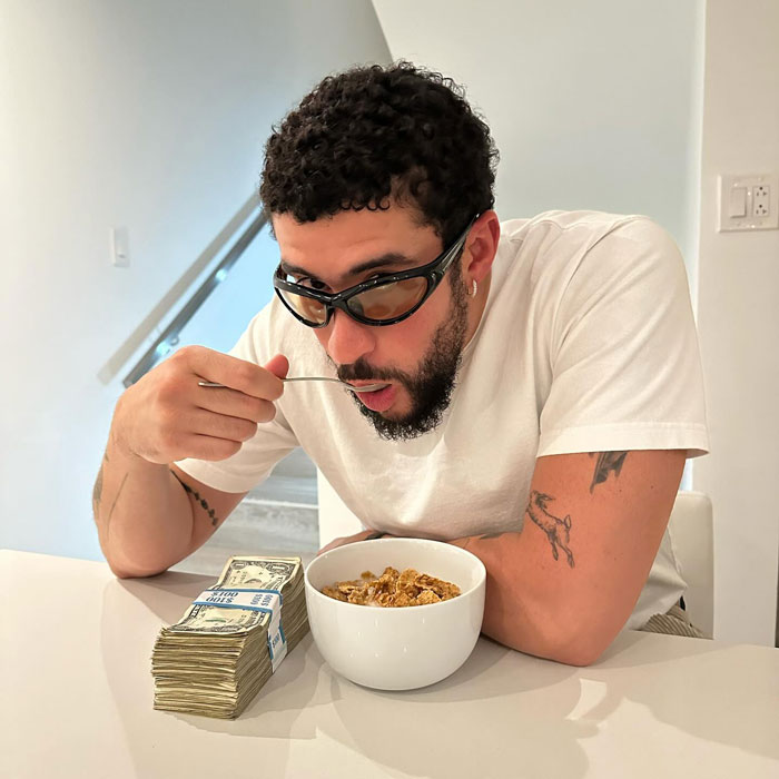 Bad Bunny's Hair Makeover Sparks Funny Comparisons To Ed Sheeran Bad Bunny's Hair Makeover Sparks Funny Comparisons To Ed Sheeran