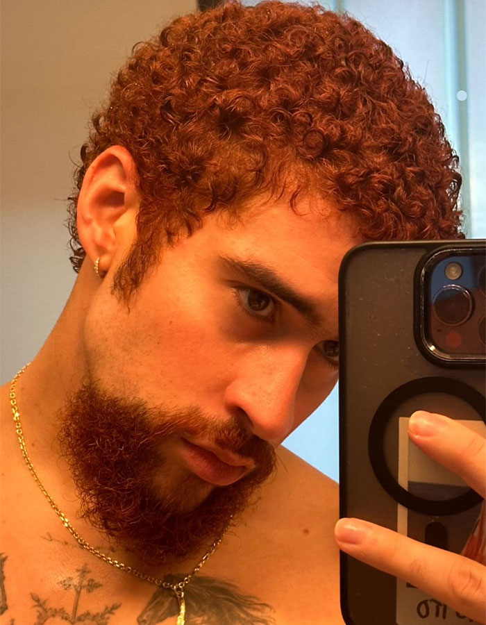 Bad Bunny's Hair Makeover Sparks Funny Comparisons To Ed Sheeran Bad Bunny's Hair Makeover Sparks Funny Comparisons To Ed Sheeran