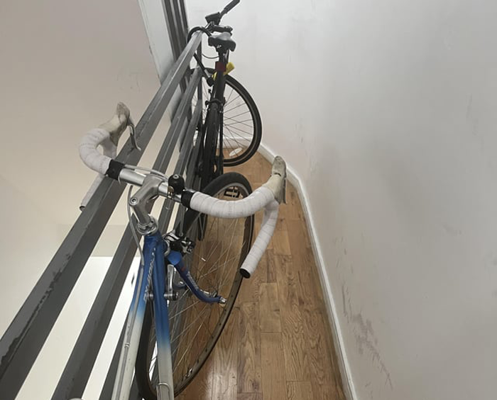 Guy Sick Of Lady's Bike Blocking Hall, Gets It Removed By Property Management As She Won't Listen Guy Sick Of Lady's Bike Blocking Hall, Gets It Removed By Property Management As She Won't Listen