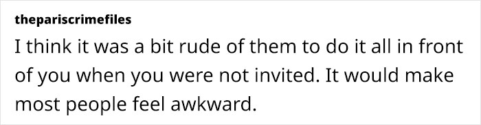 Woman Gets Left Out From A Concert As Her MIL Buys Tickets For Everyone But Her Woman Gets Left Out From A Concert As Her MIL Buys Tickets For Everyone But Her