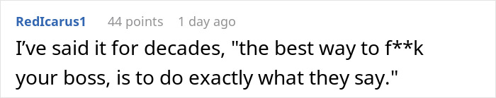 New Boss Forces 9-5 Work, Ends Up In A Costly No-Win Situation After Worker Maliciously Complies New Boss Forces 9-5 Work, Ends Up In A Costly No-Win Situation After Worker Maliciously Complies