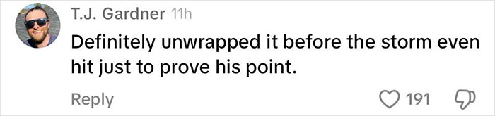Florida Man Who Wrapped His Car In Plastic Amid Hurricane Milton Makes Haters Eat Their Words Florida Man Who Wrapped His Car In Plastic Amid Hurricane Milton Makes Haters Eat Their Words
