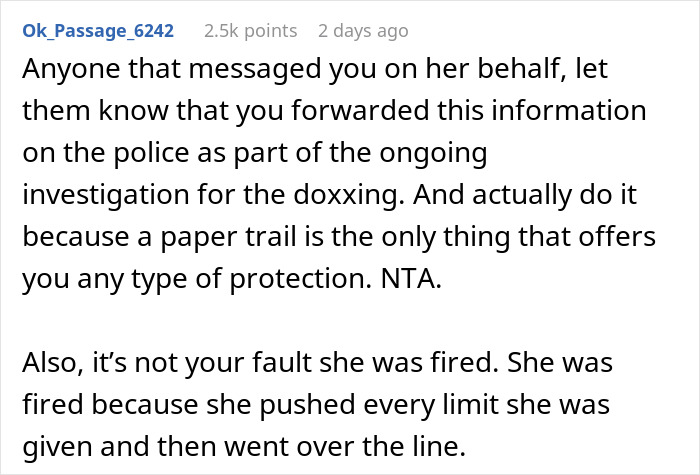 Karen Purposefully Puts Coworker’s Health At Risk As She Doesn’t Believe They’re Sick, Gets Fired Karen Purposefully Puts Coworker’s Health At Risk As She Doesn’t Believe They’re Sick, Gets Fired