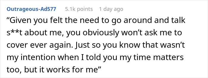Mom Expects A Childfree Coworker To Cover For Her Whenever She Wants, Can’t Handle A “No” Mom Expects A Childfree Coworker To Cover For Her Whenever She Wants, Can’t Handle A “No”