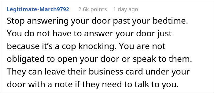 Guy Is Annoyed By Cops Repeatedly Showing Up At Night For His Door Cam Footage Guy Is Annoyed By Cops Repeatedly Showing Up At Night For His Door Cam Footage