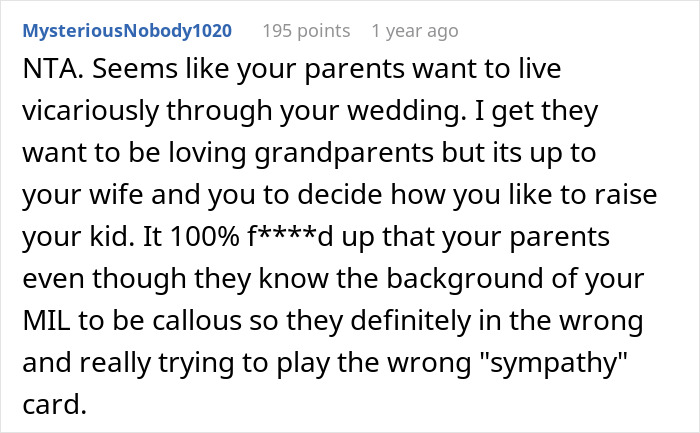 Man’s Parents Blast His MIL For Lack Of Support Despite Her Difficult Past, He Shows Them The Door Man’s Parents Blast His MIL For Lack Of Support Despite Her Difficult Past, He Shows Them The Door