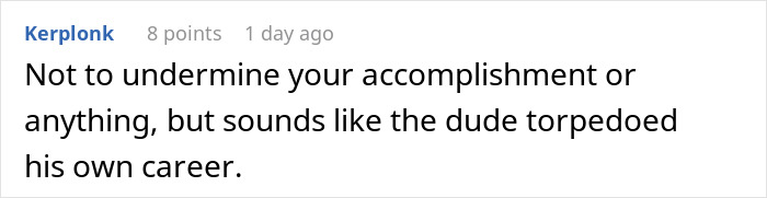 “Good Riddance”: Office Bully Thinks He Got The Last Laugh, Realizes He’s Left With No Prospects “Good Riddance”: Office Bully Thinks He Got The Last Laugh, Realizes He’s Left With No Prospects