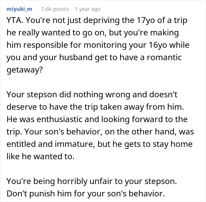 Mom Uninvites Stepson From Fam’s Trip To Disney World, Netizens Conclude That She’s A Total Jerk Mom Uninvites Stepson From Fam’s Trip To Disney World, Netizens Conclude That She’s A Total Jerk