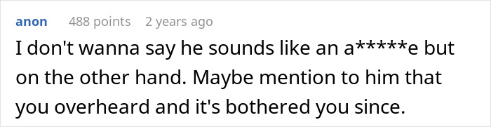 Newlywed Learns Husband Doesn’t Find Her Attractive After Eavesdropping On His Conversation Newlywed Learns Husband Doesn’t Find Her Attractive After Eavesdropping On His Conversation